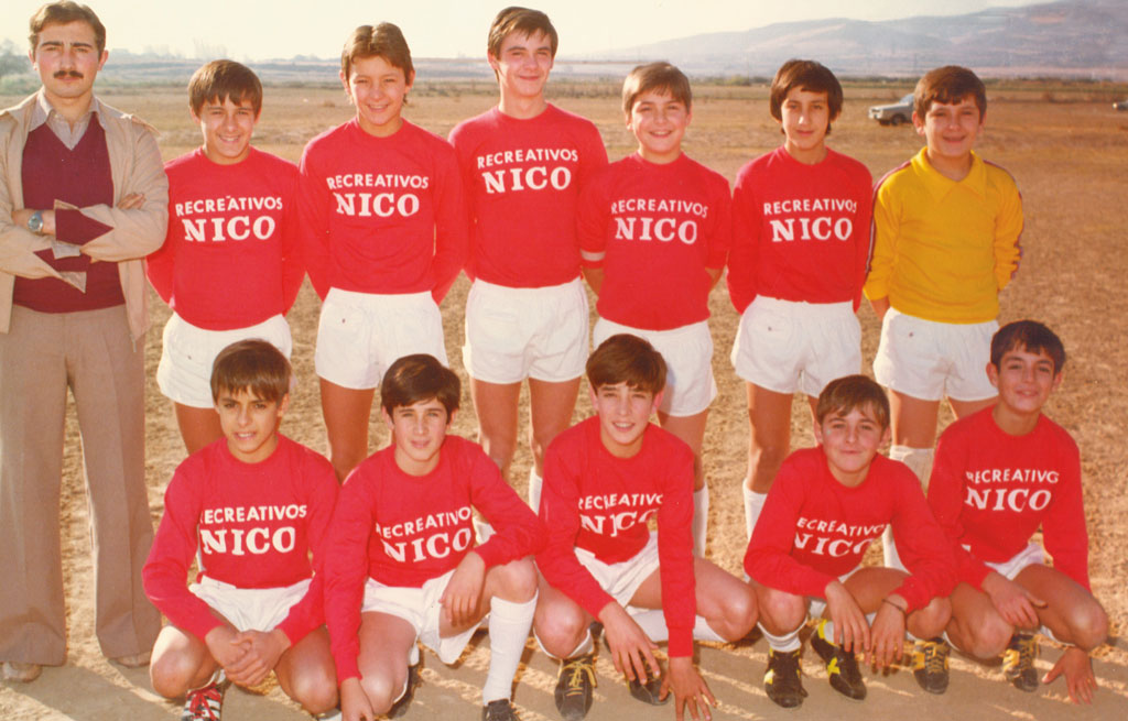 1978-79. Infantil Del CD Villegas.