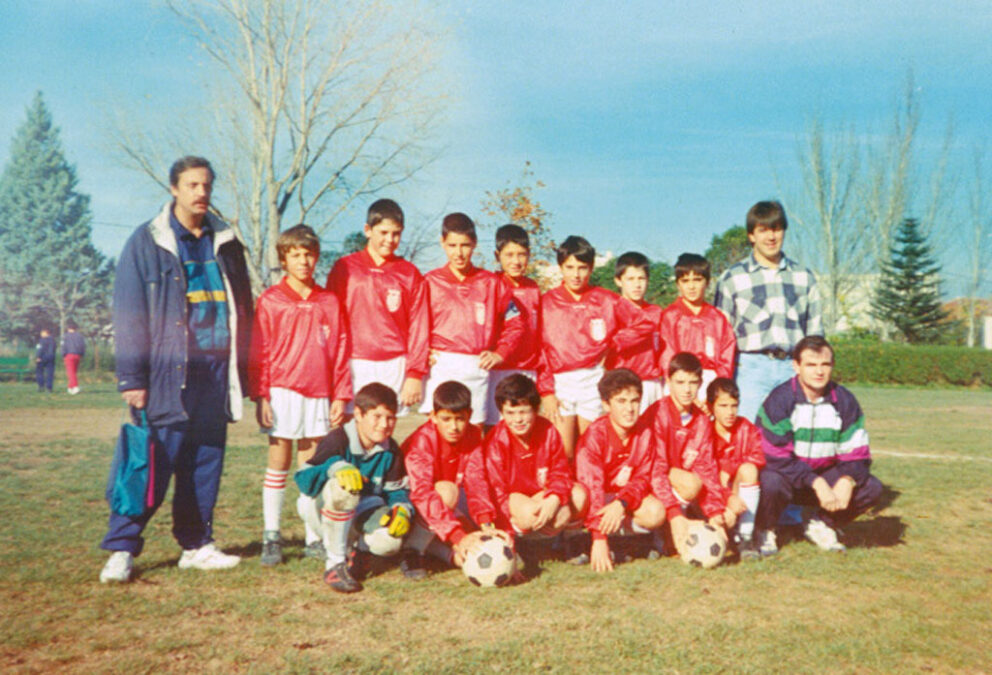 1986-87. Alevín Del CD Villegas.