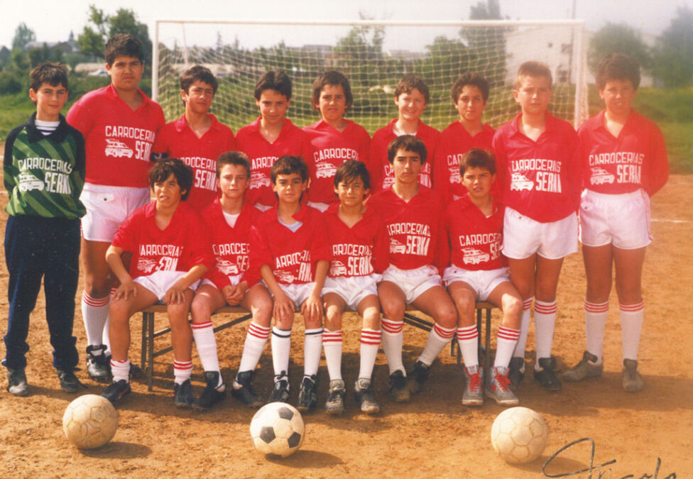 1988-89. Alevín Del CD Villegas.