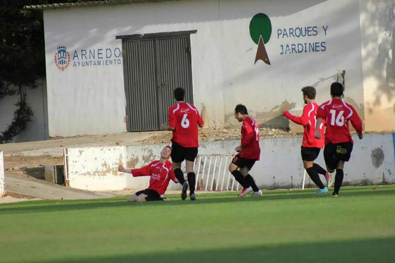 Ismael consiguió el gol de la victoria en Arnedo