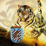 Tigre con escudo Villegas